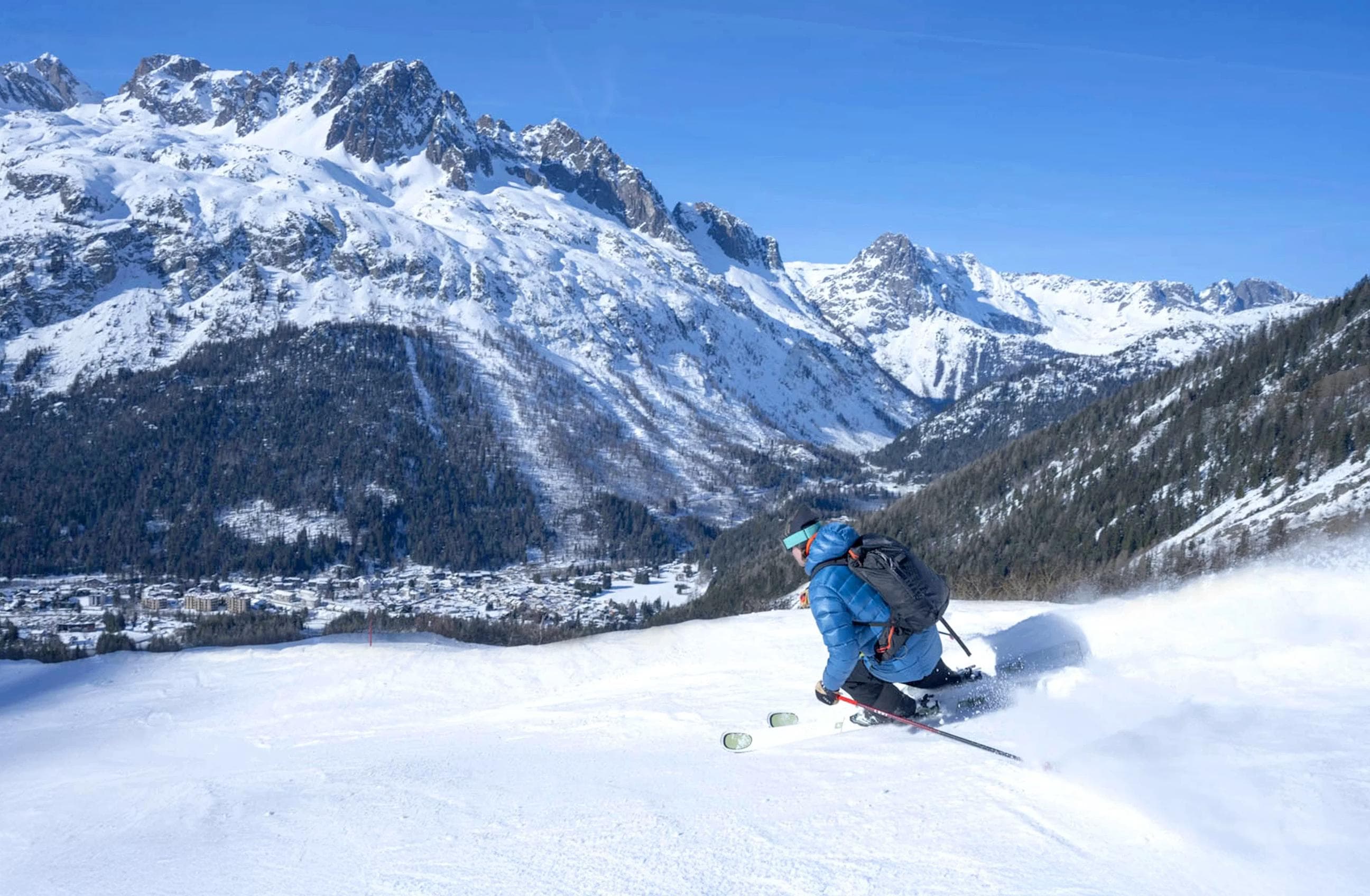 Grands Montets ski resort - France