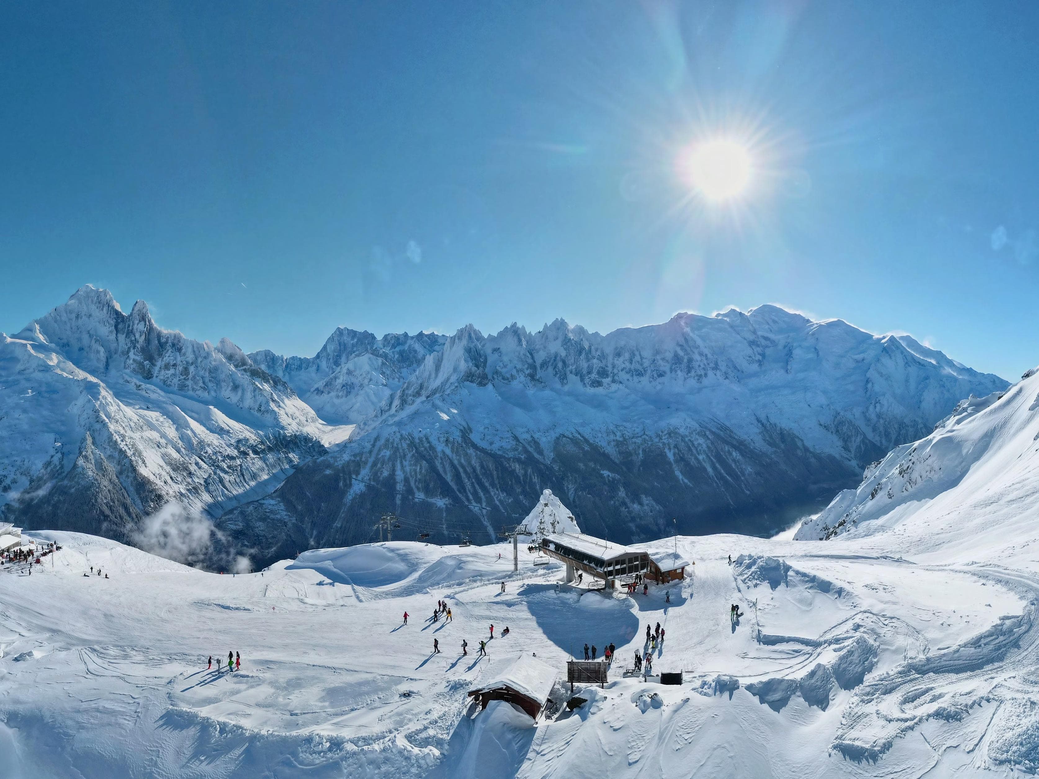 Flégère ski resort - France