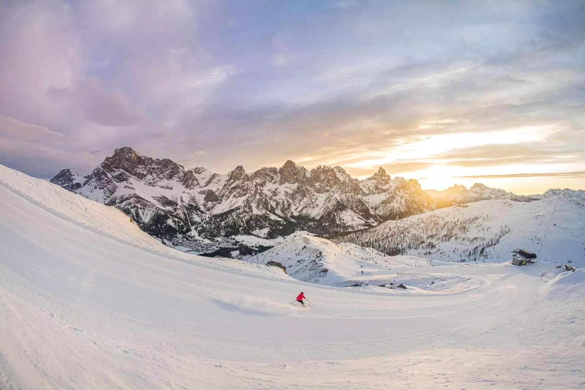 San Martino di Castrozza ski resort - Italy