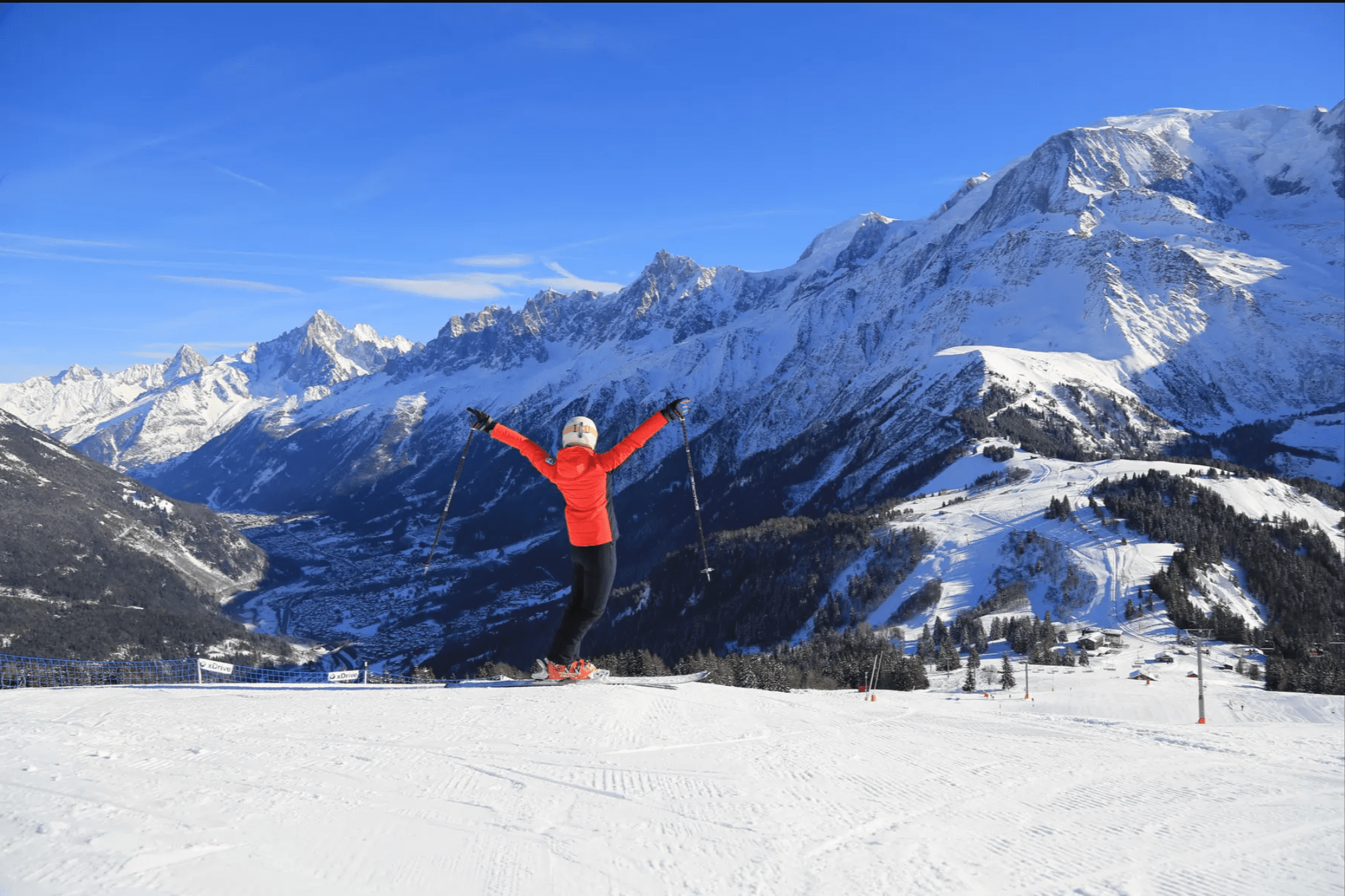 Les Houches-Saint Gervais ski resort - France