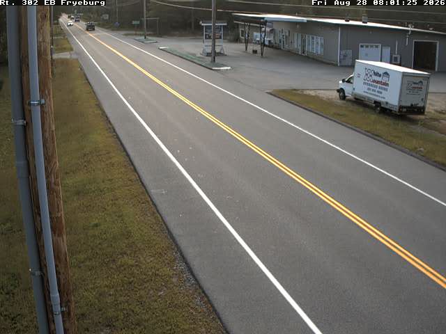 Maine DOT - Rt. 302 EB Fryeburg RWIS road camera