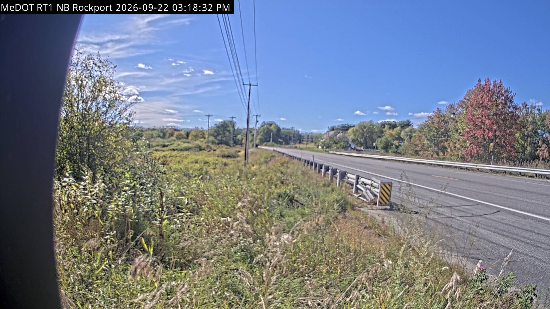 RT1 Mile 133 NB (Rockport) road camera