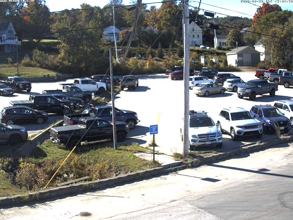 lincolnville ferry port parking lot road camera