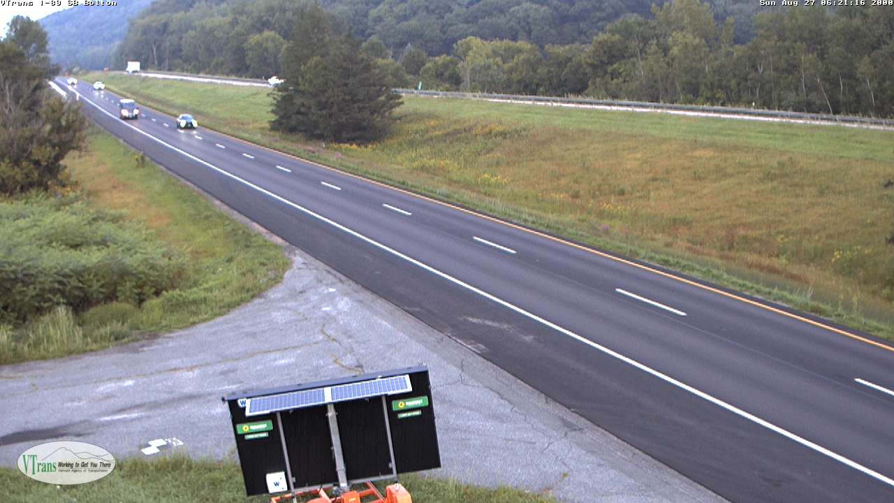 BOLTON I-89 South road camera