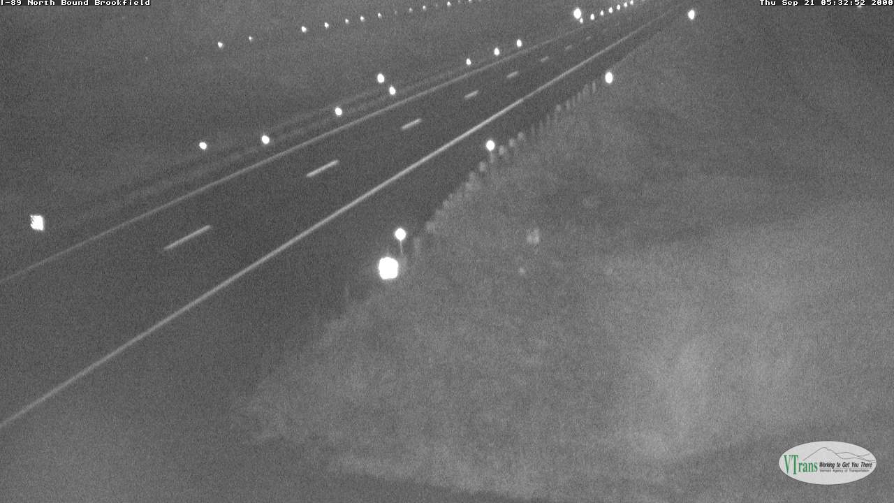 BROOKFIELD I-89 North road camera
