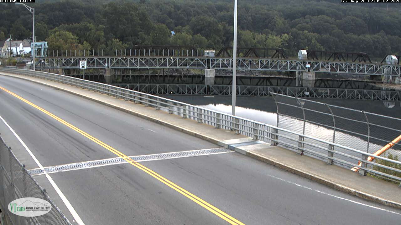 Bellows Falls Arch Bridge CCTV road camera