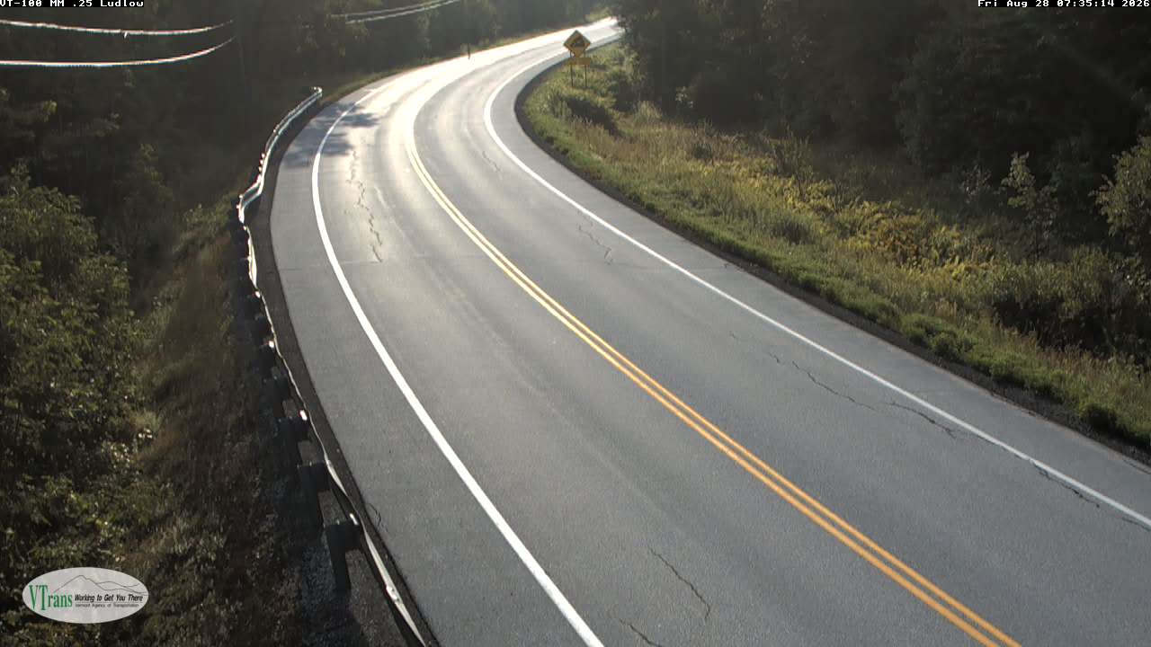 LUDLOW VT-100 South road camera