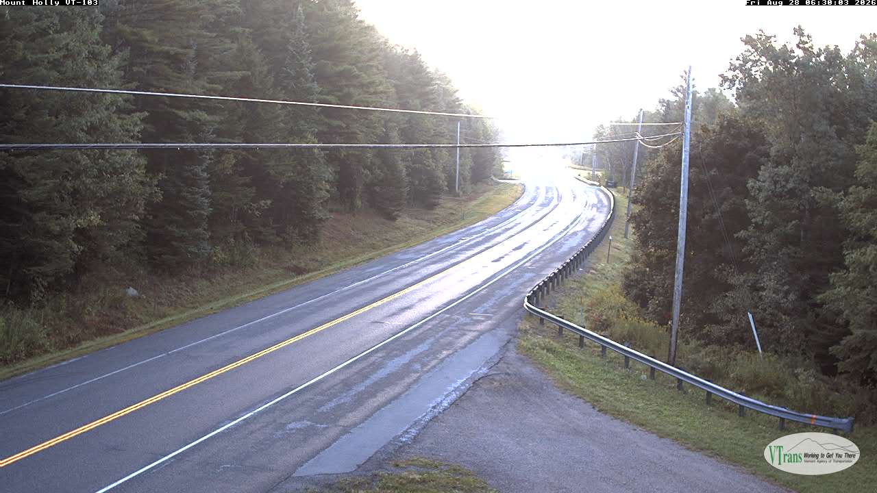 MOUNT HOLLY VT-103 East road camera