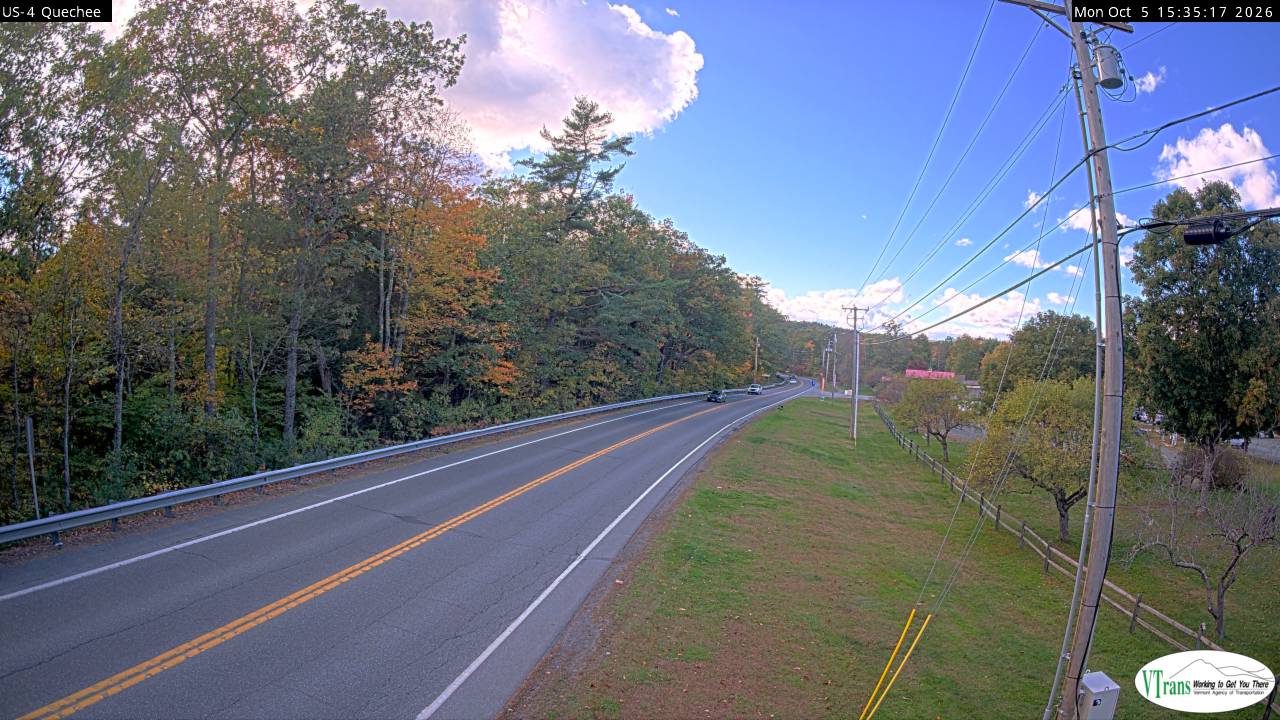 QUECHEE US-4 road camera