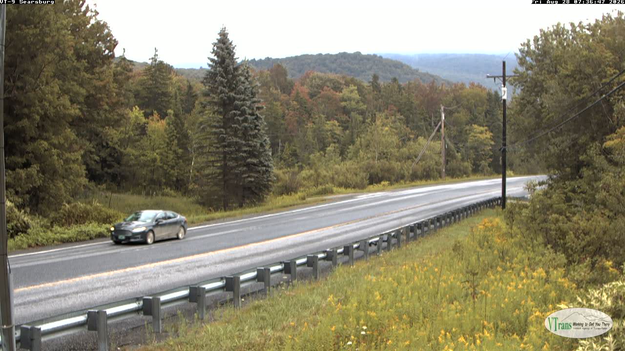 SEARSBURG VT-9 East road camera