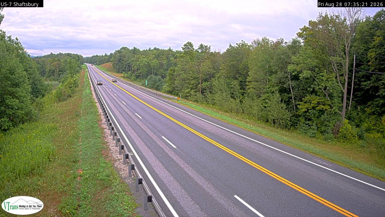 Shaftsbury US-7 road camera