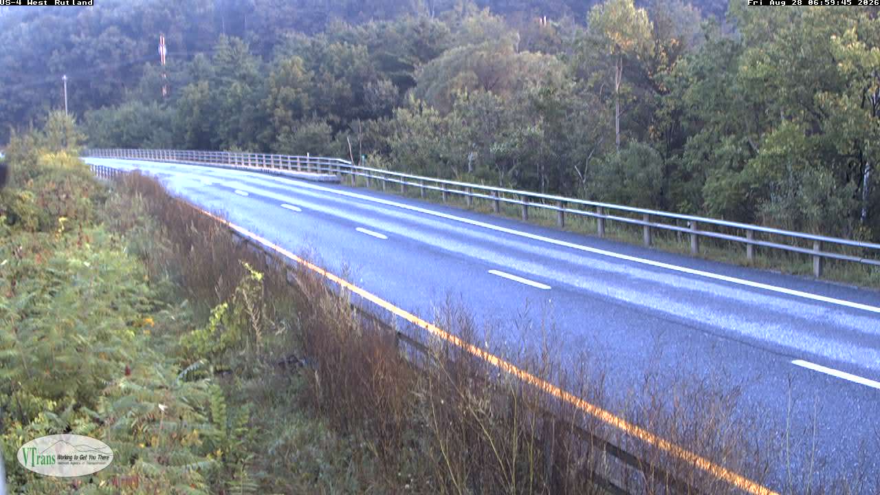 W RUTLAND US-4 West road camera