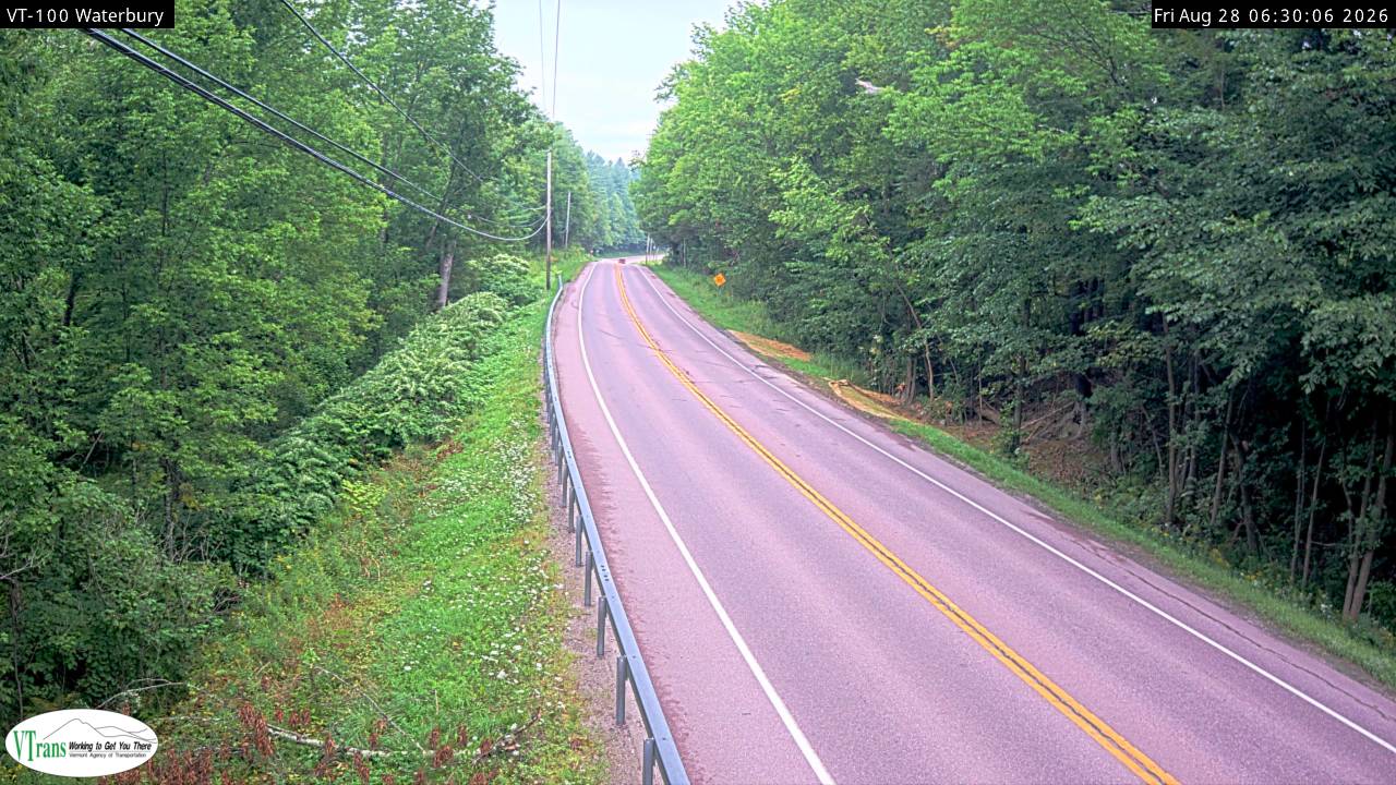 Waterbury VT-100 road camera