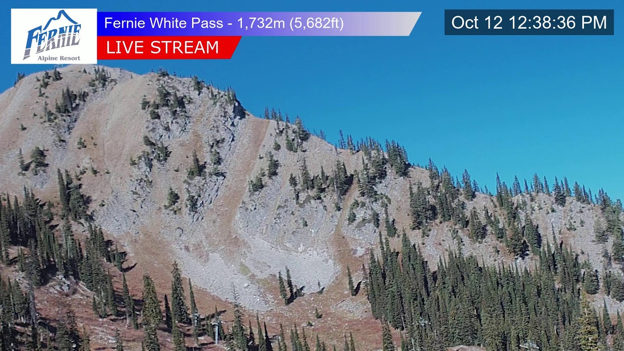 Fernie Alpine Resort webcam — White Pass Chair
