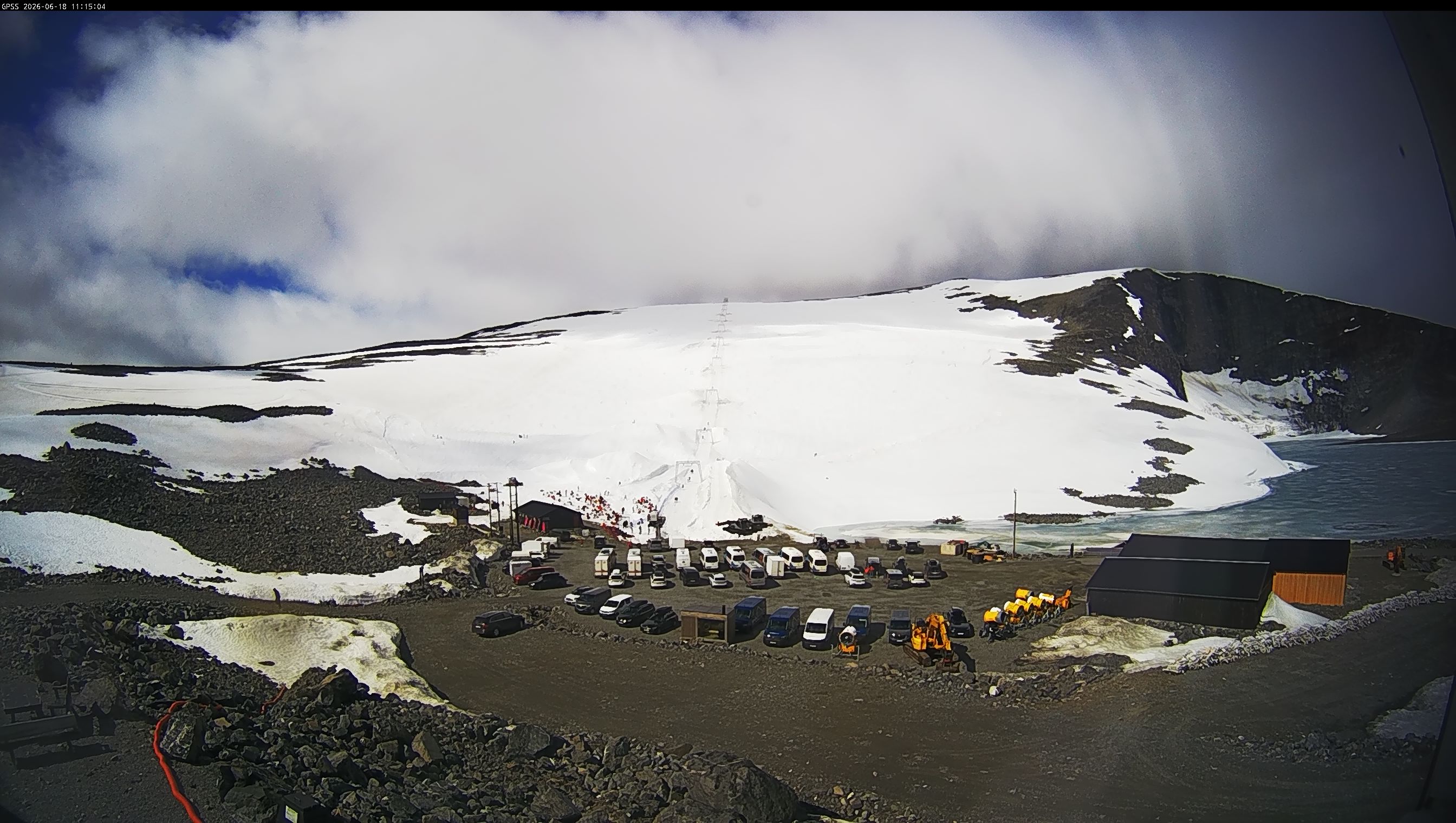 Galdhopiggen webcam — Juvass Base Area