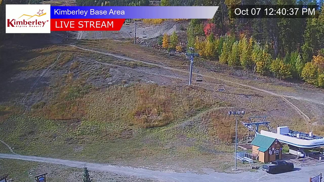 Kimberley Alpine Resort webcam — Kimberley Base Area